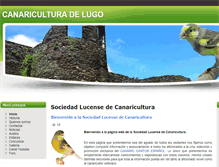 Tablet Screenshot of canariculturalucense.com